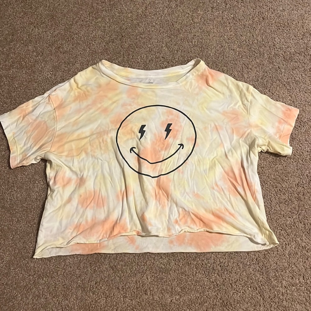 PINK BY VICTORIAS SECRET CROPPED T SHIRT SIZE S